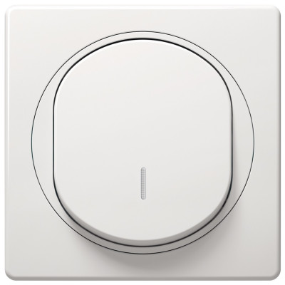 EON 101 egypólusú kapcsoló LED visszajelzővel, fehér