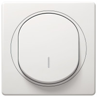 EON 106 alternatív kapcsoló LED visszajelzővel, fehér