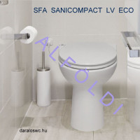 SFA  SANICOMPACT  43 LV ECO darálós WC+Ajándék lecsapódás mentes wc ülőkével.